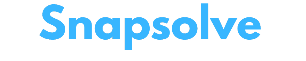 Snapsolve Logo